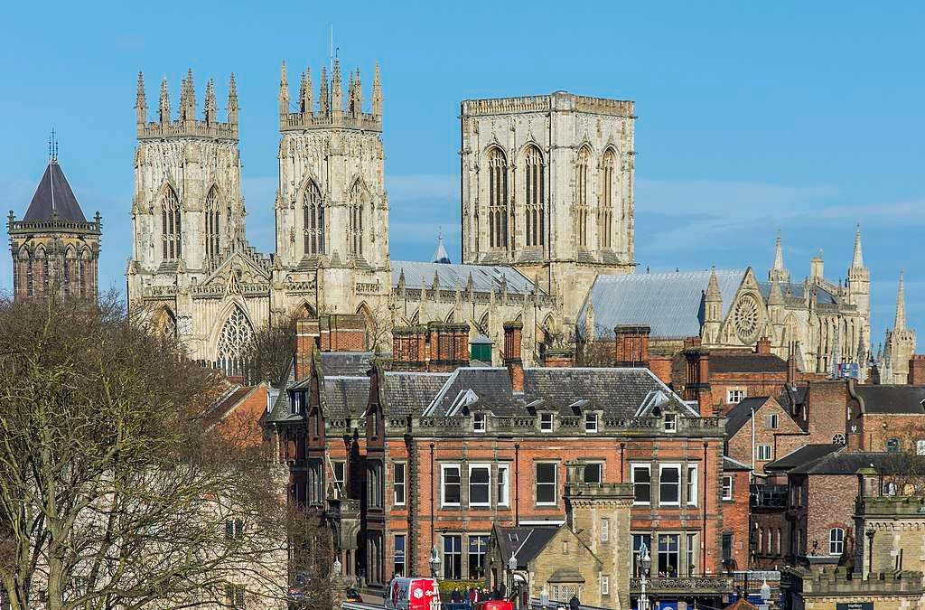 View of York Minister from the City Walls